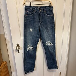 Gap distressed jeans